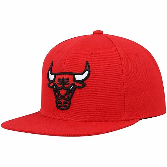 Hot Sale 🔥 Unbranded Men's Mitchell & Ness Red Chicago Bulls All Love Snapback Hat 👏 - Image 4