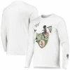 New 🎉 Unbranded Men's White Brooklyn Nets Sue Tsai Long Sleeve T-Shirt 💯