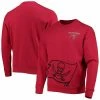 New 🔥 Unbranded Men's FOCO Red Tampa Bay Buccaneers Pocket Pullover Sweater ✔️