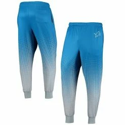 Wholesale 🎁 Unbranded Men's FOCO Blue Detroit Lions Gradient Jogger Pants 🎁