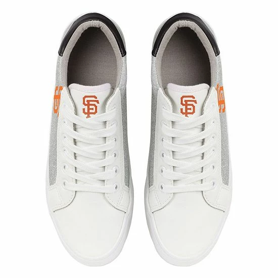 Budget ⌛ Unbranded 👩 Women's FOCO San Francisco Giants Glitter 👟 Sneakers 🔥 - Image 3