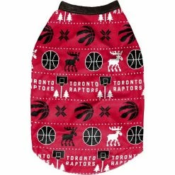 Best deal 🥰 Unbranded FOCO Toronto Raptors Printed 🐕 Dog Sweater ✔️