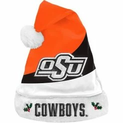 Brand new 😍 Unbranded FOCO Oklahoma State Cowboys Colorblock Santa Hat 🎁