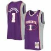 Wholesale 💯 Unbranded Men's Mitchell & Ness Penny Hardaway Purple Phoenix Suns 2001-2002 Authentic Hardwood Classics Swingman Jersey 👏