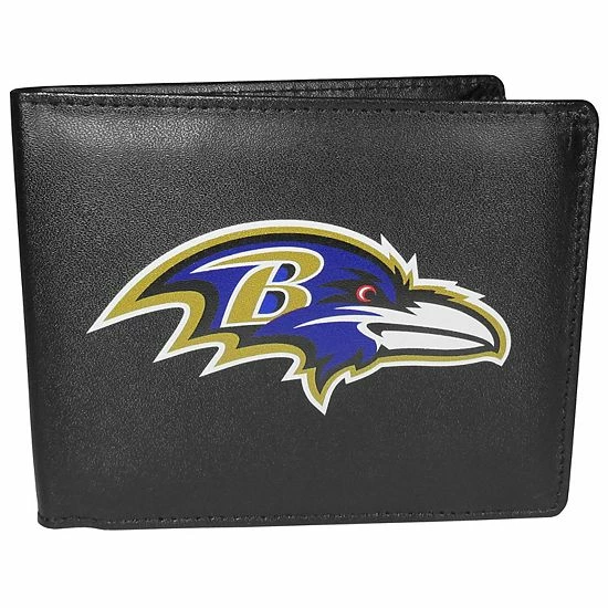 Promo ๐คฉ Unbranded Baltimore Ravens Logo Bi-Fold Wallet ๐