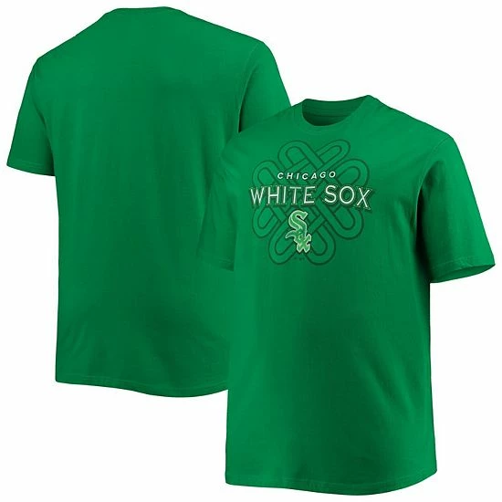 Wholesale โค๏ธ Unbranded Men's Kelly Green Chicago White Sox Celtic T-Shirt ๐ - Image 2