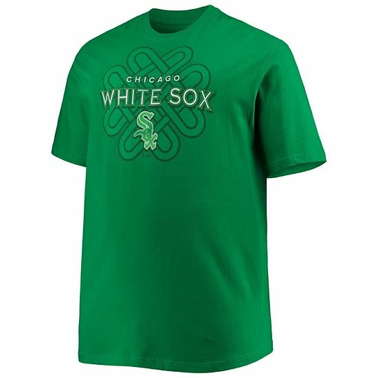 Wholesale โค๏ธ Unbranded Men's Kelly Green Chicago White Sox Celtic T-Shirt ๐ - Image 3