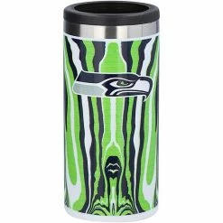 Outlet 💯 Unbranded Seattle Seahawks 12oz. Tie-Dye Slim Can Holder ❤️