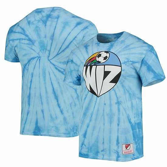 Best reviews of 🤩 Unbranded Men's Mitchell & Ness Sky Blue Sporting Kansas City Since '96 Tie-Dye T-Shirt 💯 - Image 2