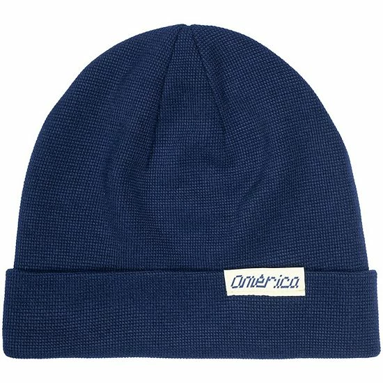 Promo 🎁 Unbranded Men's Navy Club America 3000 Cuffed Knit Hat 😀