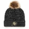 Best reviews of 🎁 Unbranded 👩 Women's '47 Black Colorado Buffaloes Meeko Logo Cuffed Knit Hat With Pom ⌛