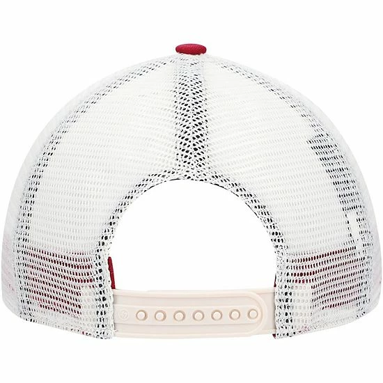 Best Sale 😀 Unbranded Men's '47 Red/Natural Washington Nationals Off Ramp Clean Up Trucker Adjustable Hat 👏 - Image 5