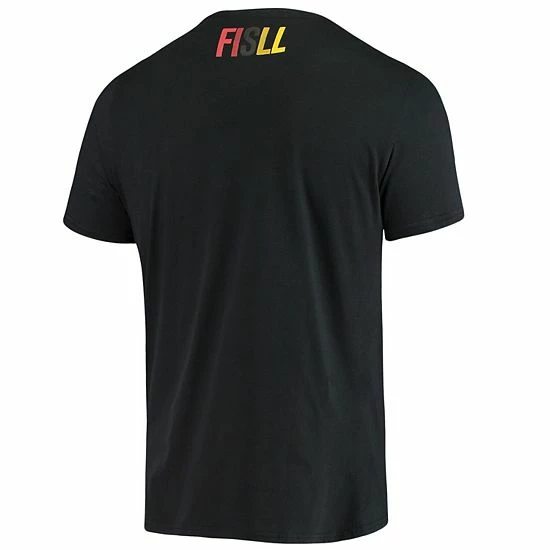 Wholesale ๐ Unbranded Men's FISLL Black Miami Heat Social Justice Team T-Shirt ๐คฉ - Image 4
