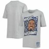Coupon 🌟 Unbranded Youth Mitchell & Ness Penny Hardaway Heathered Gray Orlando Magic Hardwood Classics King Of The Court Player T-Shirt 🔥