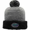 Cheapest 🔔 Unbranded 👩 Women's Top Of The World Black Florida Gators Snug Cuffed Knit Hat With Pom 🌟