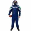 Discount ❤️ Unbranded Men's College Navy Seattle Seahawks Game Day Costume 👍