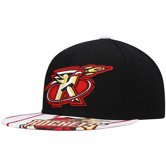 Cheap ๐ Unbranded Men's Mitchell & Ness X Lids Black/White Houston Rockets Hardwood Classics Reload 3.0 Snapback Hat ๐งจ - Image 2