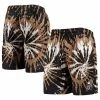 Deals ✔️ Unbranded Men's FOCO Black New Orleans Saints Retro Static Mesh Lounge Shorts 🥰