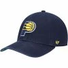 Flash Sale 🌟 Unbranded Men's '47 Navy Indiana Pacers Team Franchise Fitted Hat 👏