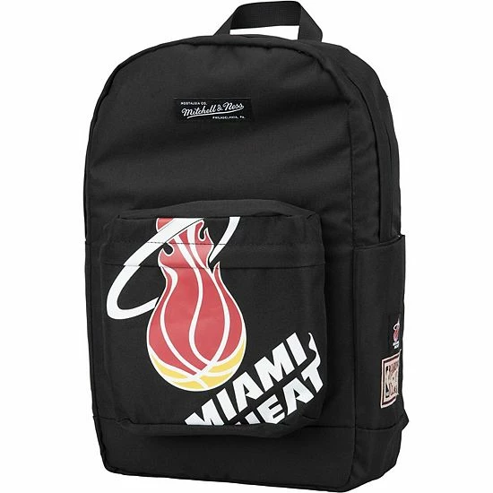 Best deal ๐ฏ Unbranded Mitchell & Ness Miami Heat Hardwood Classics ๐ Backpack ๐ฏ
