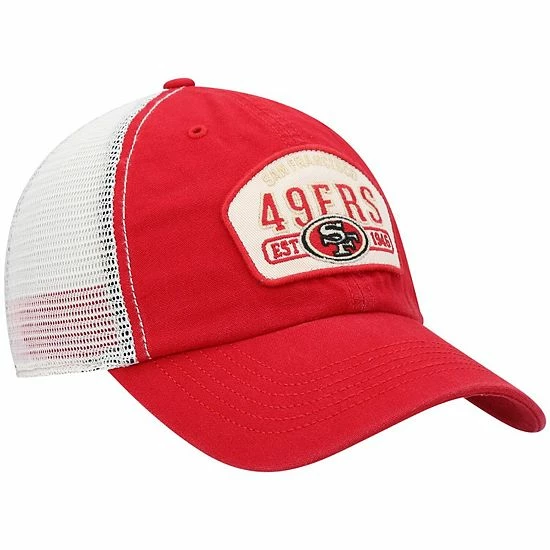 Best reviews of ✔️ Unbranded Men's '47 Scarlet San Francisco 49ers Penwald Trucker Clean Up Snapback Hat 😉 - Image 4
