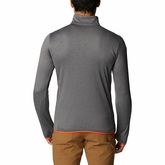 Cheap 🔥 Unbranded Men's Columbia Gray Clemson Tigers Park View Omni-Wick Half-Zip Top 💯 - Image 3