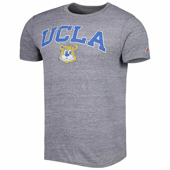 Best deal ๐ Unbranded Men's League Collegiate Wear Heather Gray UCLA Bruins 1965 Arch Victory Falls Tri-Blend T-Shirt ๐ - Image 3