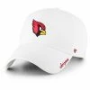 Cheapest 👏 Unbranded 👩 Women's '47 White Arizona Cardinals Miata Clean Up Logo Adjustable Hat ❤️