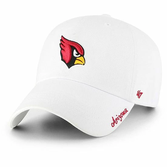Cheapest ๐ Unbranded ๐ฉ Women's '47 White Arizona Cardinals Miata Clean Up Logo Adjustable Hat โค๏ธ - Image 2