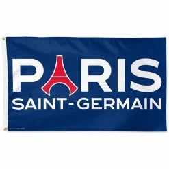 Best Pirce 👏 Unbranded WinCraft Paris Saint-Germain 3' X 5' Single-Sided Wordmark Deluxe Flag ✔️