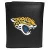 Cheapest 🔔 Unbranded Men's Jacksonville Jaguars Logo Tri-Fold Wallet 🎁