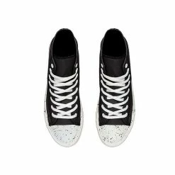 Deals 🛒 Unbranded Men's FOCO Florida State Seminoles Paint Splatter High Top 👟 Sneakers ❤️