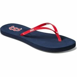 Best deal ⭐ Unbranded 👩 Women's REEF Boston Red Sox Bliss 🩴 Sandals ❤️