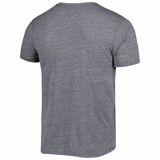 Wholesale 🧨 Unbranded Men's League Collegiate Wear Heather Gray Auburn Tigers 1965 Arch Victory Falls Tri-Blend T-Shirt ❤️ - Image 4