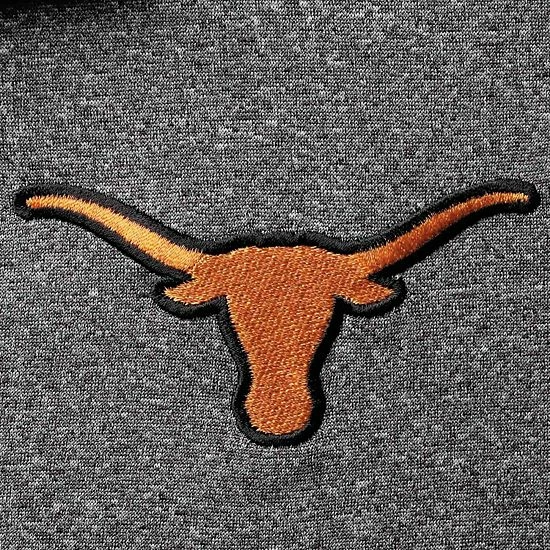 Budget ⭐ Unbranded Men's Heathered Black/Heathered Charcoal Texas Longhorns Big & Tall Yoke Polo 🔔 - Image 5