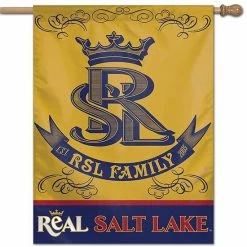 Coupon 👏 Unbranded WinCraft Real Salt Lake 28" X 40" Single-Sided Vertical Banner 🎁