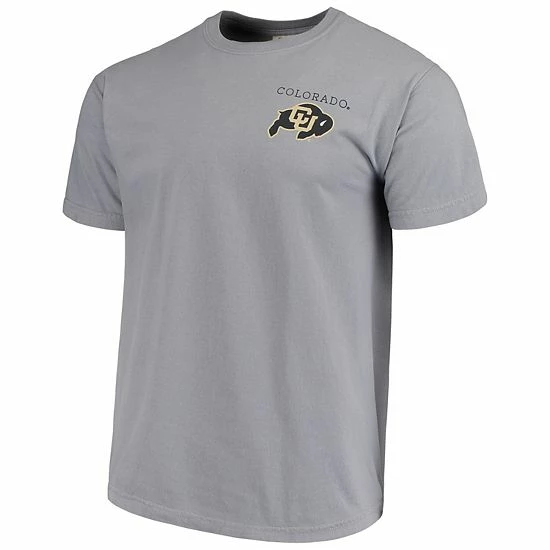 Coupon ✨ Unbranded Men's Gray Colorado Buffaloes Comfort Colors Campus Scenery T-Shirt 🌟 - Image 3