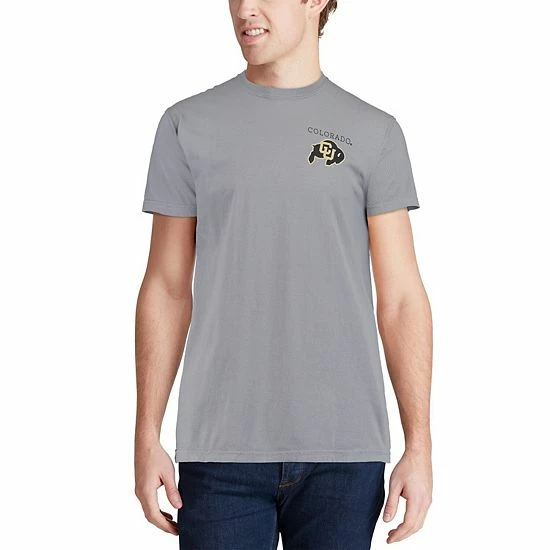Coupon ✨ Unbranded Men's Gray Colorado Buffaloes Comfort Colors Campus Scenery T-Shirt 🌟 - Image 5