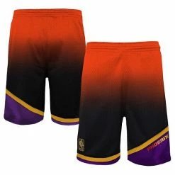 Brand new 👏 Unbranded Youth Mitchell & Ness Orange/Black Phoenix Suns 1996/97 Hardwood Classics Fadeaway Reload 3.0 Swingman Shorts 🔔