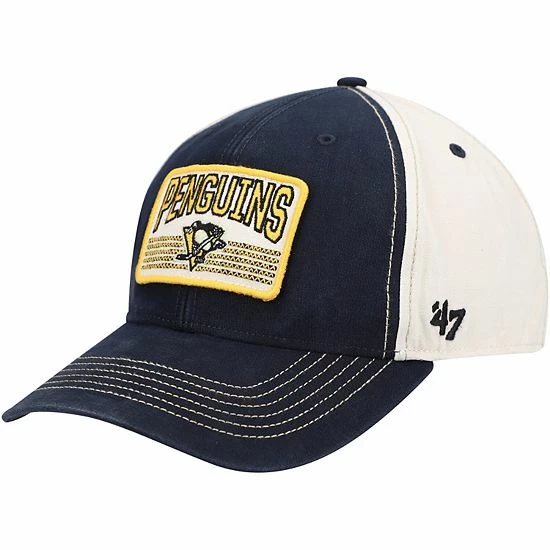 Discount 🥰 Unbranded Men's '47 Black Pittsburgh Penguins Shaw MVP Adjustable Hat 🎉 - Image 2