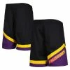 Promo 🔥 Unbranded Youth Mitchell & Ness Black Phoenix Suns 2001-02 Hardwood Classics Swingman Shorts 😉