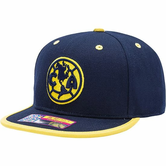 Cheapest ๐ Unbranded Men's Navy Club America Tape Snapback Hat ๐ฏ