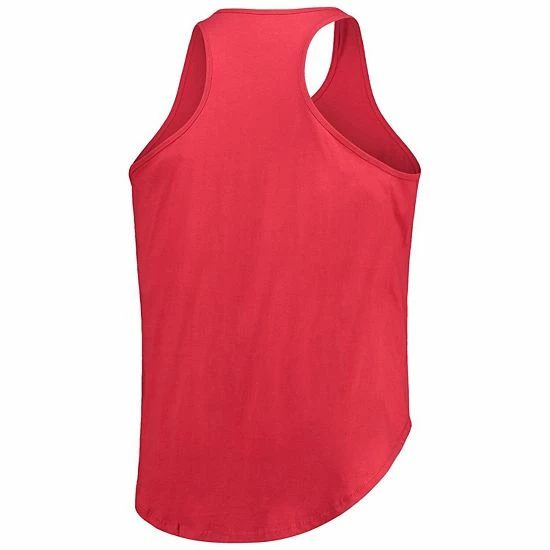 Cheapest ๐ Unbranded ๐ฉ Women's Tampa Bay Buccaneers Red Plus Size Team Racerback Tank Top ๐ - Image 4