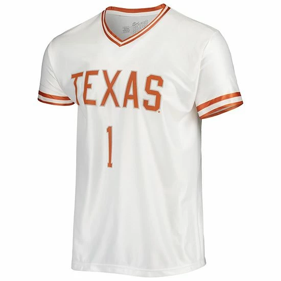 Budget ๐ Unbranded Men's Original Retro Brand White Texas Longhorns ๐ Basketball Jersey ๐คฉ - Image 3