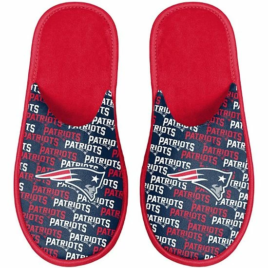 Brand new ๐คฉ Unbranded Youth FOCO New England Patriots Team Scuff Slippers ๐ - Image 2