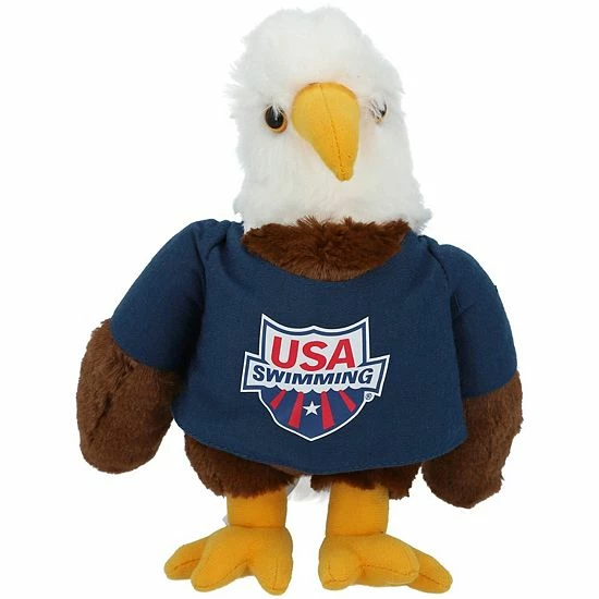 Best Sale 🧨 Unbranded USA Swimming Flockstar Stuffed Eagle 💯