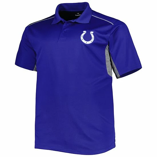 Promo ๐ Unbranded Men's Royal Indianapolis Colts Big & Tall Team Color Polo โ๏ธ - Image 3