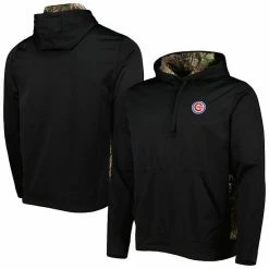 Wholesale 🤩 Unbranded Men's Dunbrooke Black/Camo Chicago Cubs Ranger Pullover Hoodie ✔️