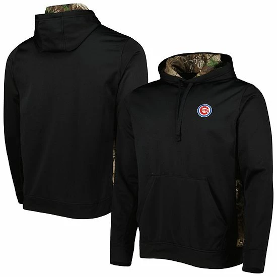 Wholesale 🤩 Unbranded Men's Dunbrooke Black/Camo Chicago Cubs Ranger Pullover Hoodie ✔️
