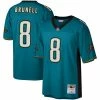 Flash Sale 🛒 Unbranded Men's Mitchell & Ness Mark Brunell Teal Jacksonville Jaguars Legacy Replica Jersey 🥰
